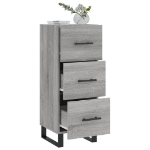 Credenza Grigio Sonoma 34,5x34x90 cm in Legno Multistrato