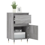 Credenza Grigio Sonoma 40x35x70 cm in Legno Multistrato