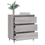 Credenza Grigio Sonoma 60x35x70 cm in Legno Multistrato