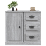 Credenza Grigio Sonoma 70x35,5x67,5 cm in Legno Multistrato