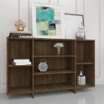 Credenza Marrone Rovere 120x30x75 cm in Truciolato