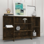 Credenza Rovere Fumo 120x30x75 cm in Truciolato