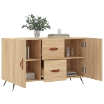 Credenza Rovere Sonoma 100x36x60 cm in Legno Multistrato