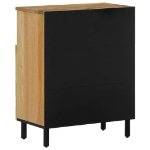 Credenza 60x33x75 cm in Legno Massello di Mango