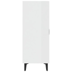 Credenza 70x34x90 cm in Legno Multistrato Bianco Lucido