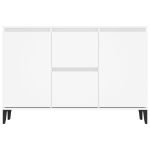 Credenza Bianca 104x35x70 cm in Legno Multistrato