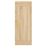 Armadietto a Muro Rovere Sonoma 34,5x34x90 cm Legno Multistrato