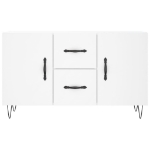 Credenza Bianca 100x36x60 cm in Legno Multistrato