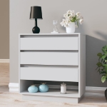 Credenza Bianca 70x41x75 cm in Truciolato