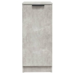 Credenza Grigio Cemento 30x30x70 cm in Legno Multistrato