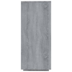 Credenza Grigio Sonoma 120x30x75 cm in Truciolato