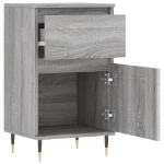 Credenza Grigio Sonoma 40x35x70 cm in Legno Multistrato