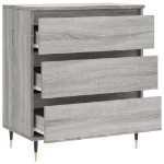 Credenza Grigio Sonoma 60x35x70 cm in Legno Multistrato