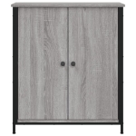 Credenza Grigio Sonoma 70x30x80 cm in Legno Multistrato