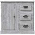 Credenza Grigio Sonoma 70x35,5x67,5 cm in Legno Multistrato