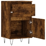 Credenza Rovere Fumo 40x35x70 cm in Legno Multistrato