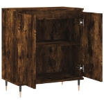 Credenza Rovere Fumo 60x35x70 cm in Legno Multistrato