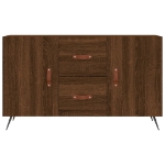 Credenza Rovere Marrone 100x36x60 cm in Legno Multistrato