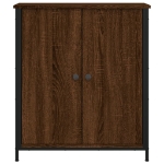 Credenza Rovere Marrone 70x30x80 cm in Legno Multistrato