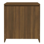 Credenza Rovere Marrone 70x41x75 cm in Legno Multistrato