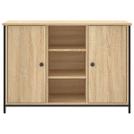 Credenza Rovere Sonoma 100x35x70 cm in Legno Multistrato