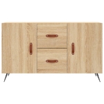 Credenza Rovere Sonoma 100x36x60 cm in Legno Multistrato