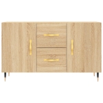 Credenza Rovere Sonoma 100x36x60 cm in Legno Multistrato