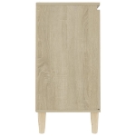 Credenza Rovere Sonoma 103,5x35x70 cm in Legno Multistrato