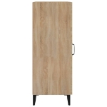 Credenza Rovere Sonoma 34,5x34x90 cm in Legno Multistrato