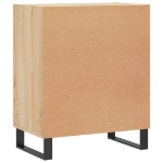 Credenza Rovere Sonoma 57x35x70 cm in Legno Multistrato