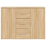 Credenza Rovere Sonoma 91x29,5x65 cm in Legno Multistrato