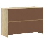 Credenza SAUDA Rovere 114x43x75,5 cm in Legno Massello di Pino