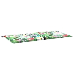 Cuscino Panca da Giardino Multicolore 100x50x3cm Tessuto Oxford