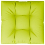 Cuscino per Divano Pallet Verde Brillante 80x80x12 cm