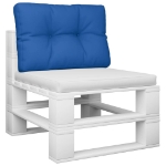 Cuscino per Pallet Blu Reale 50x40x12 cm in Tessuto