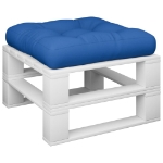 Cuscino per Pallet Blu Reale 58x58x10 cm in Tessuto