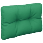 Cuscino per Pallet Verde 50x40x12 cm in Tessuto