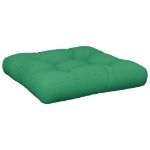 Cuscino per Pallet Verde 60x60x12 cm in Tessuto