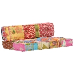 Pouf in Tessuto Patchwork