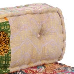 Pouf in Tessuto Patchwork