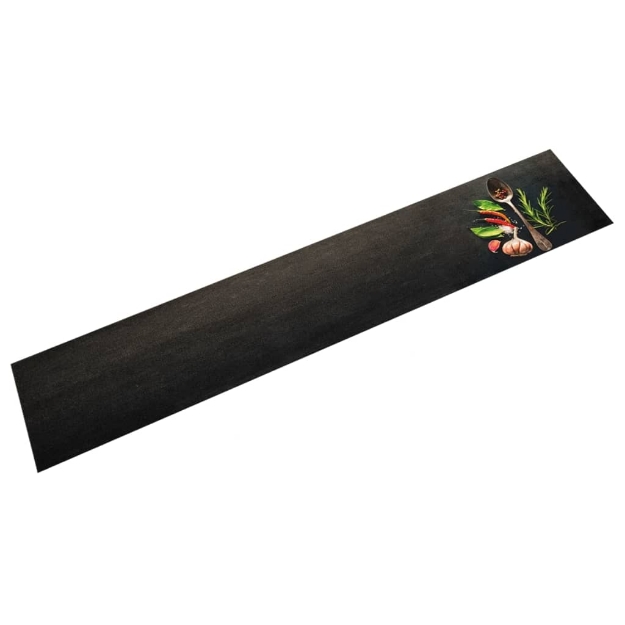 Tappeto da Cucina Lavabile Spezie 60x300 cm Velluto