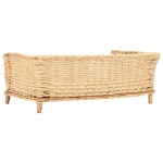 Cesta per Cani con Cuscino 90x54x35 cm Salice Naturale