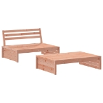 Set Salotto da Giardino 2 pz in Legno Massello di Douglas