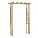 Pergola / Arco da Giardino 150x60x204 cm in Legno Impregnato