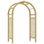 Arco con Traliccio 141x97x243 cm in Legno di Pino Impregnato