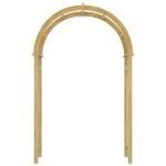 Arco con Traliccio 141x97x243 cm in Legno di Pino Impregnato