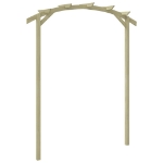 Pergola da Giardino Legno di Pino Impregnato 180x210x40 cm