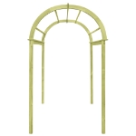 Arco a Traliccio 125x150x235cm in Legno di Pino Impregnato