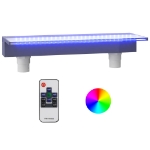 Sfioratore a Cascata con LED RGB Acrilico 60 cm