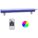 Sfioratore a Cascata con LED RGB Acrilico 90 cm